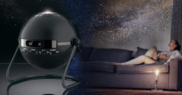 Ver las estrellas en tu habitación ya es posible con este planetario portátil