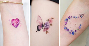 15 Tatuajes que se ven lindos y delicados en la piel