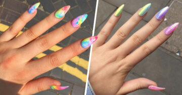 15 Ideas para convertir tu manicura en un vibrante arcoíris