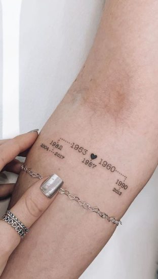 14 Tatuajes para recordar a alguien que ya no está