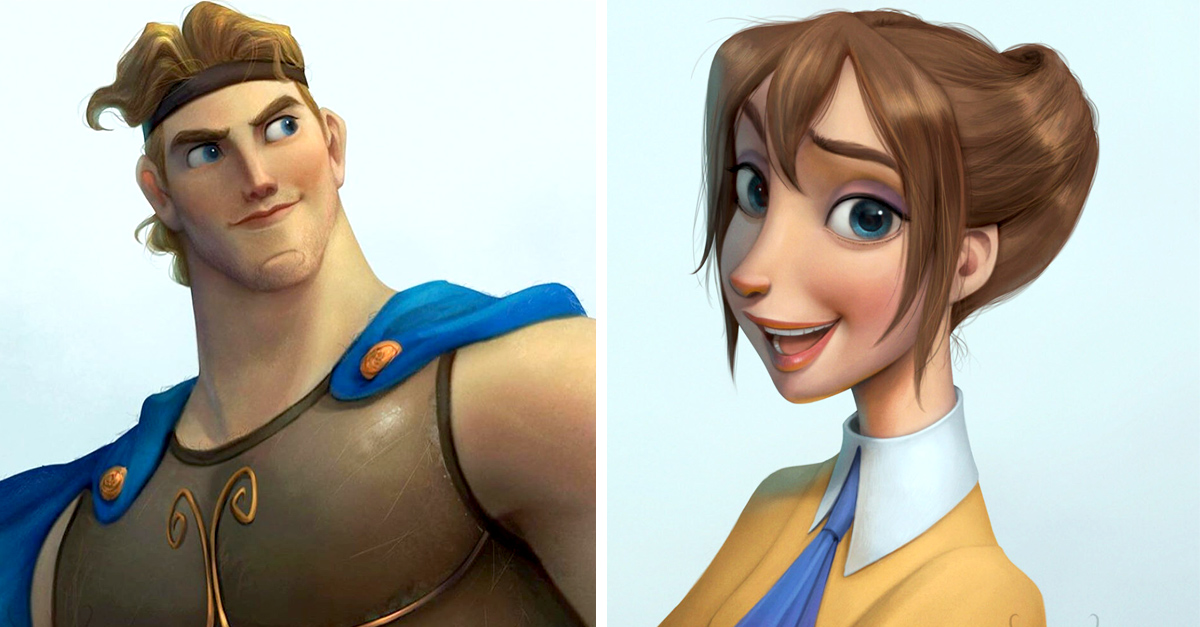 Artista recrea la versión realista de las princesas Disney