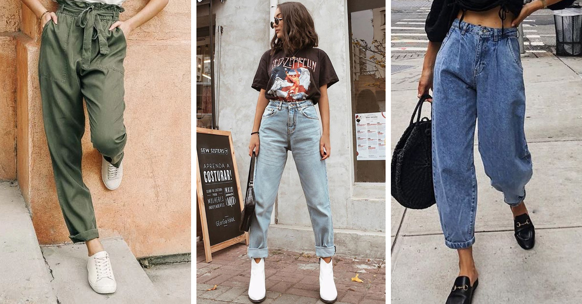 Jeans anchos: cómo las mujeres que son bajitas deberían usarlos