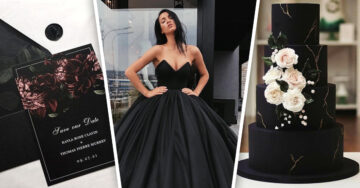 24 Ideas para hacer del color negro el protagonista de tu boda