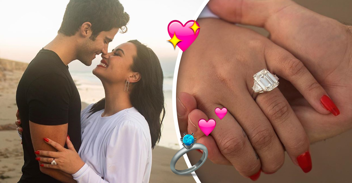 Demi Lovato anuncia su compromiso matrimonial con Max Ehrich