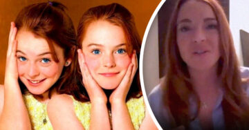 Lindsay Lohan se reúne con el elenco de ‘Juegos de gemelas’ 22 años después