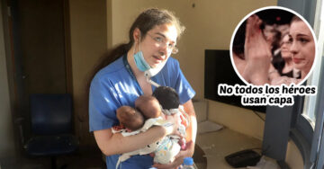 Enfermera salva a recién nacidos durante explosión en Beirut