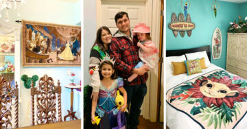 Mamá decora cada habitación de su casa como una película Disney