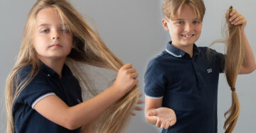Niño corta su cabello por primera vez y lo dona para elaborar pelucas