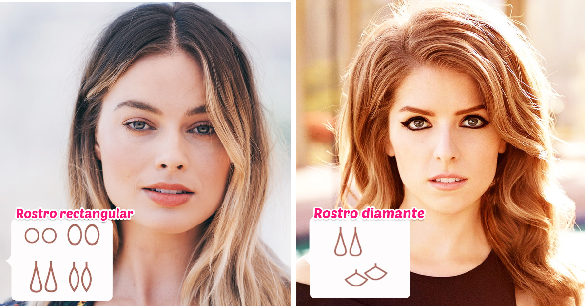 Elige los aretes ideales según la forma de tu rostro