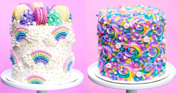 18 Pasteles coloridos que son lo que deseamos en nuestro cumpleaños