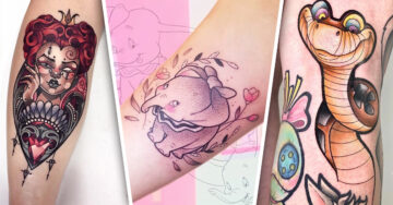 26 Bonitos tatuajes Disney para mujeres que siguen siendo princesas