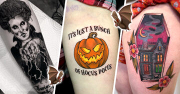 20 Tatuajes de ‘Hocus Pocus’ para celebrar la Noche de Brujas