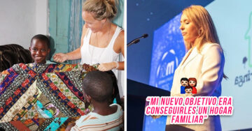 Mujer adopta a 14 niños africanos y les da un nuevo hogar lleno de amor