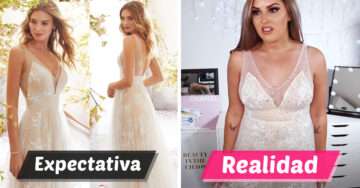 Compra 10 vestidos por internet y comparte su expectativa vs. realidad