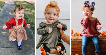 19 Ideas de outfits para que tu princesa sea vea hermosa este otoño