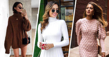 15 Vestidos tejidos que necesitarás este invierno