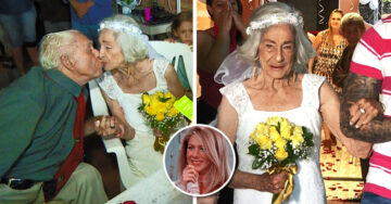Abuelita de 96 años encuentra al amor de su vida en el asilo y se casa