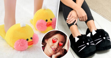 17 Pantuflas lindas y calientitas que tus pies fríos amarán