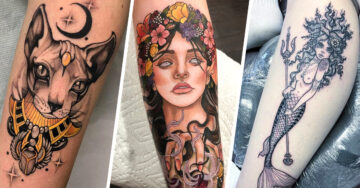 17 Tatuajes de seres mitológicos para que te veas como una diosa griega