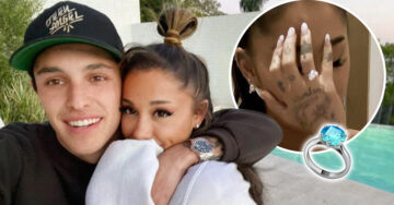 Ariana Grande y Dalton Gomez se comprometieron; su anillo es bellísimo