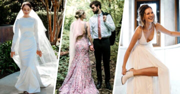 23 Novias que decidieron hacer su propio vestido y triunfaron totalmente