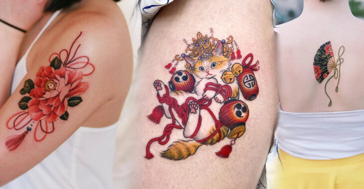 Tatuajes para mujer inspirados en varias culturas orientales