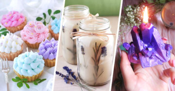 11 Tutoriales para hacer tus propias velas aromáticas