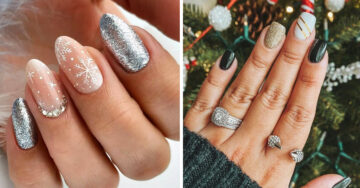 13 Lindas ideas para una manicura con toque navideño