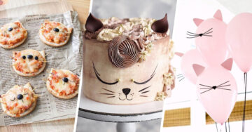 13 Ideas para una fiesta inspirada en gatitos