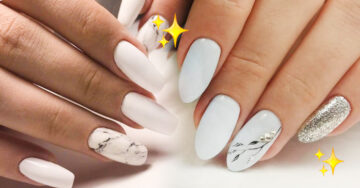 15 Diseños de uñas en color blanco que van bien con todo