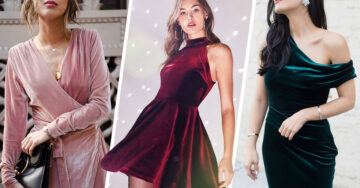 20 Vestidos de terciopelo tan lindos que querrás tenerlos todos