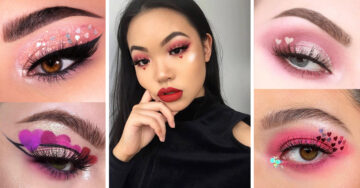 15 Maquillajes inspirados en San Valentín que harán palpitar tu corazón