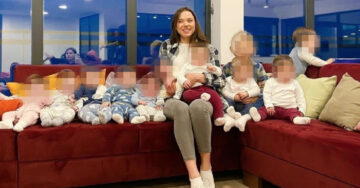 Mujer de 23 años desea tener 100 hijos, ¡ya es madre de 11 bebés!