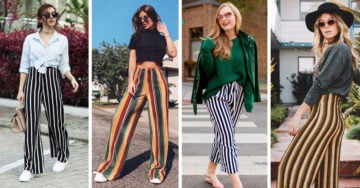 17 Formas de combinar tus pantalones a rayas