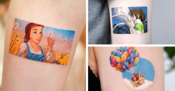 26 Tatuajes pequeñitos para llevar tu amor por el cine en la piel