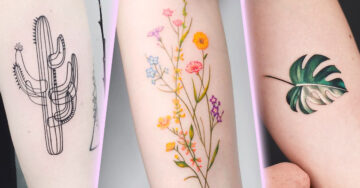 15 Tatuajes para llevar tu amor por las plantas a otro nivel