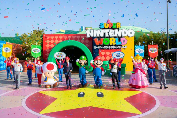 Inauguración de Super Nintendo World en Japón