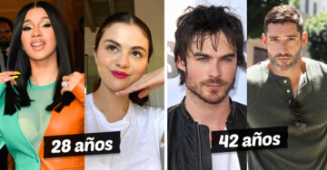 25 Famosos que tienen la misma edad pero se ven muy diferentes