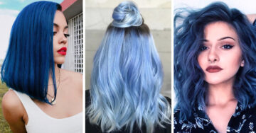 17  Ideas chulas por si te dieron ganas de teñir tu cabello de azul