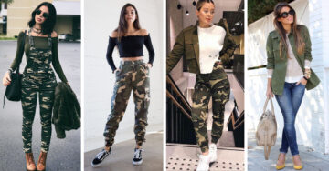 15 Maneras de llevar prendas estilo militar sin perder el glamour