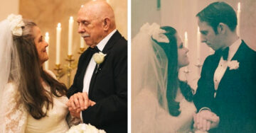 Abuelitos recrean sus fotos de boda 50 años después