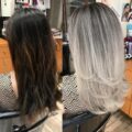 14 Mujeres antes y después de realzar sus canas con glamor