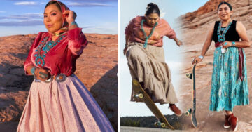 Naiomi Glasses, la skater nativa que demuestra que los límites no existen