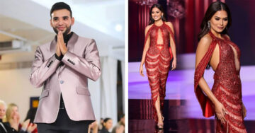 Conoce a Ivis Lenin, el diseñador detrás del vestido rojo de la Miss Universo Andrea Meza