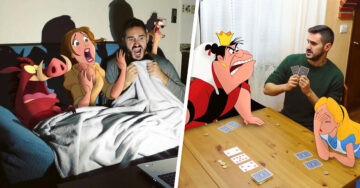 Maestro se convierte en roomie de personajes Disney y el resultado es increíble