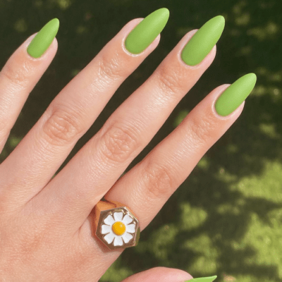 15 Diseños de uñas verdes para combinar con la primavera Moda y Estilo