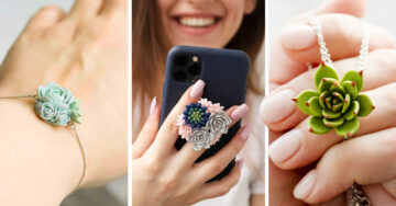 15 Accesorios para las chicas que aman las suculentas