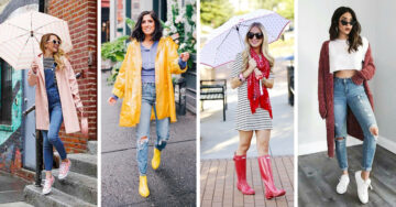 15 Ideas para que tus botas y vestidos hagan ‘match’ bajo la lluvia