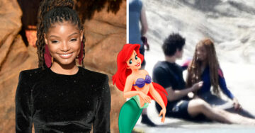 Filtran las primeras imágenes de ‘La Sirenita’; así se ve Halle Bailey como Ariel