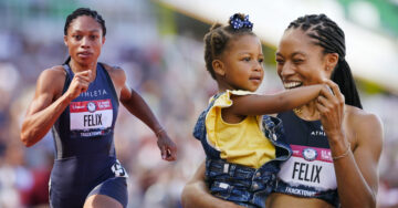 Allyson Felix, la atleta que discriminaron por ser madre y regresó a casa con una medalla olímpica